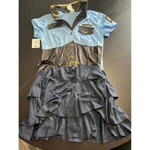 Women’s sz medium police Halloween costume *dress only